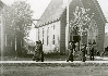 Sunday Morning Leaving Congregational Church, Seymour